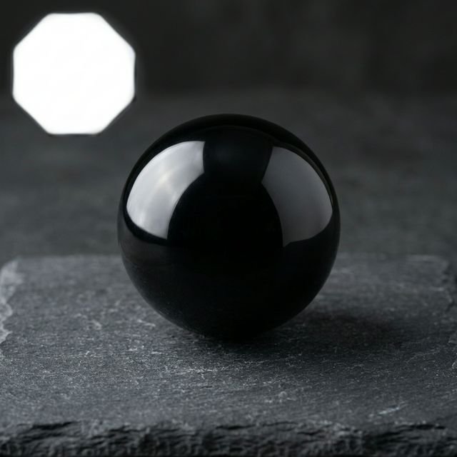 Black Obsidian Spheres - Edition 1